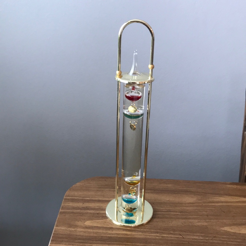 Vintage Galileo Thermometer